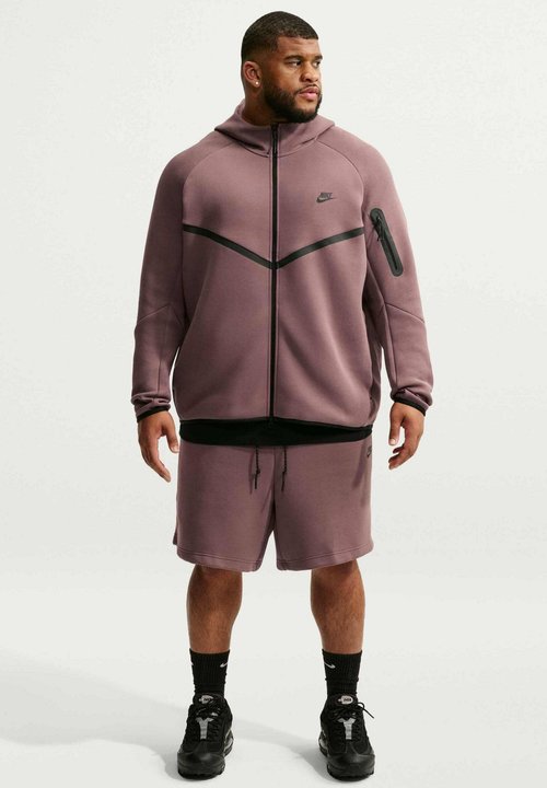 Nike M NK TCH FLC FZ WR HOODIE - Zip-up sweatshirt - tattoo black — foto 2