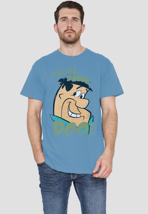 Cotton Soul, FLINTSTONES VINTAGE YABBA - T-Shirt print - light blue
