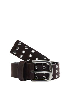 PULL&BEAR WITH EYELETS - Gürtel - brown