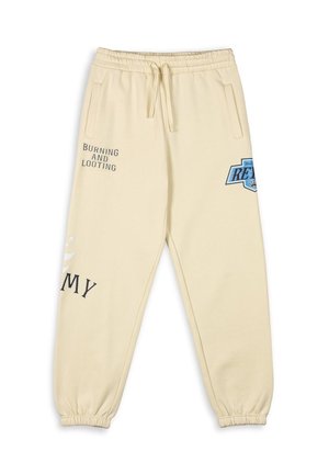 CHANDAL CAUSING PANIC - Pantalon de survêtement - crema