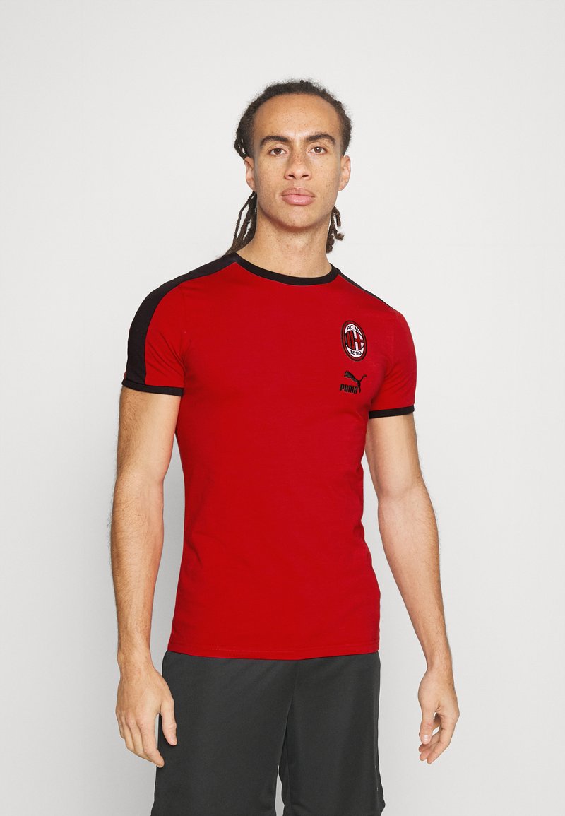 Puma AC MILAN HERITAGE Football shirt tango red/black/red Zalando.ie