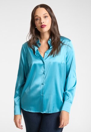 STRETCH - Hemdbluse - azzurro