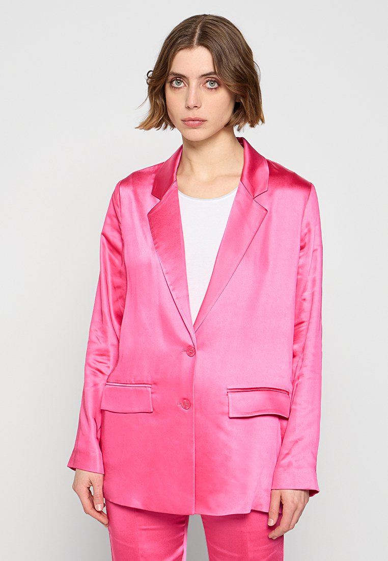 United Colors of Benetton Blazer donkerroze