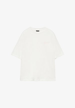 PULL&BEAR, - T-shirt z nadrukiem