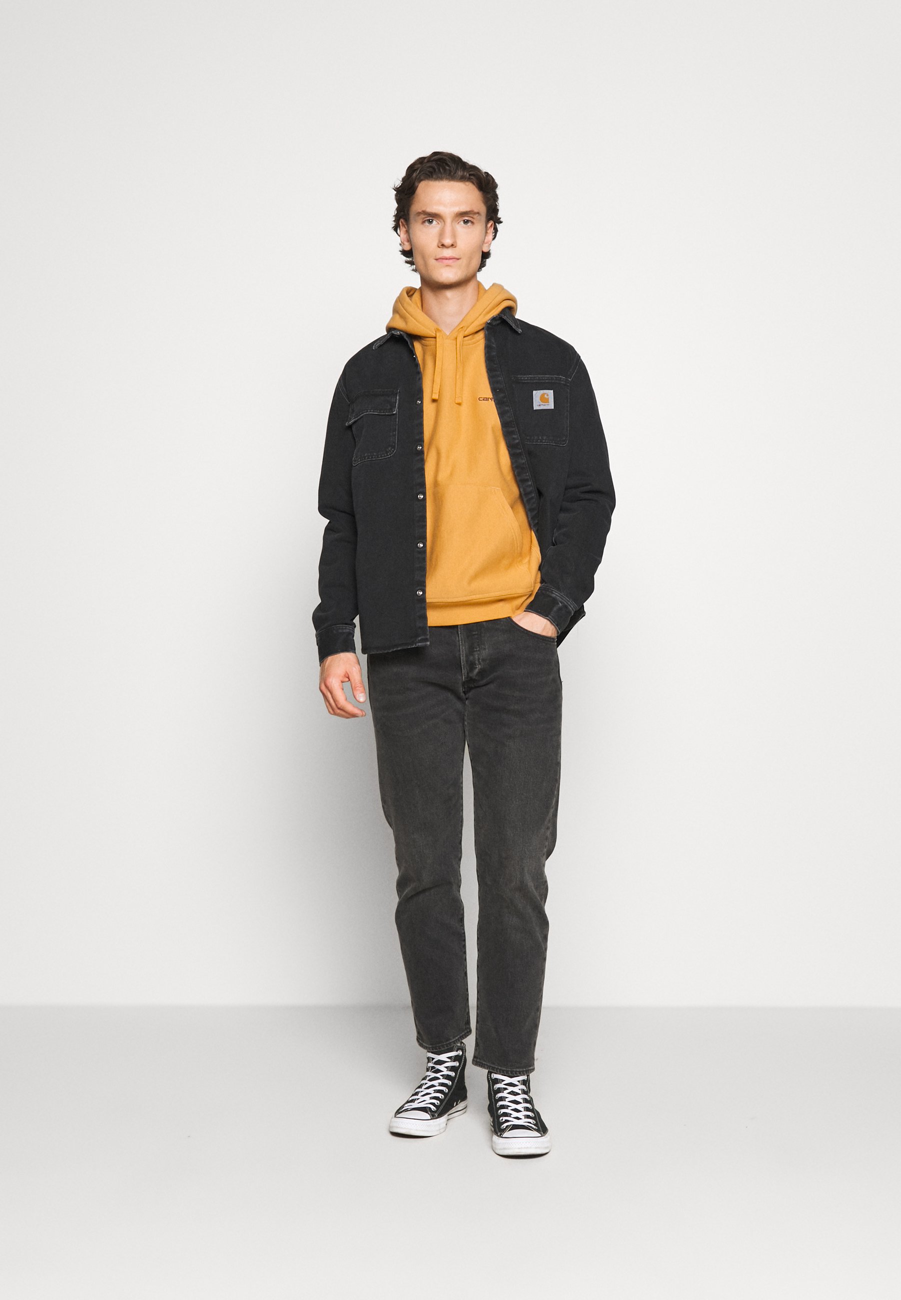 carhartt american script windbreaker