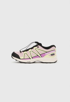 SPEEDCROSS UNISEX - Pantofi drumeție - dawn pink/acid lime/black