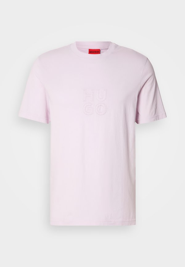 DUSTRESS - Print T-shirt - open purple3