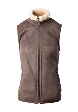 GRANGE - Waistcoat - vole brown