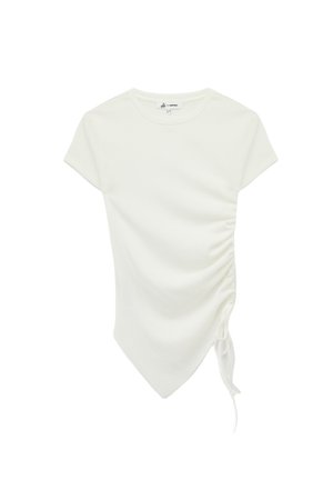 SHORT SLEEVE - T-shirt med print - beige