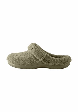 Next REGULAR FIT BORG - Chaussons - khaki green