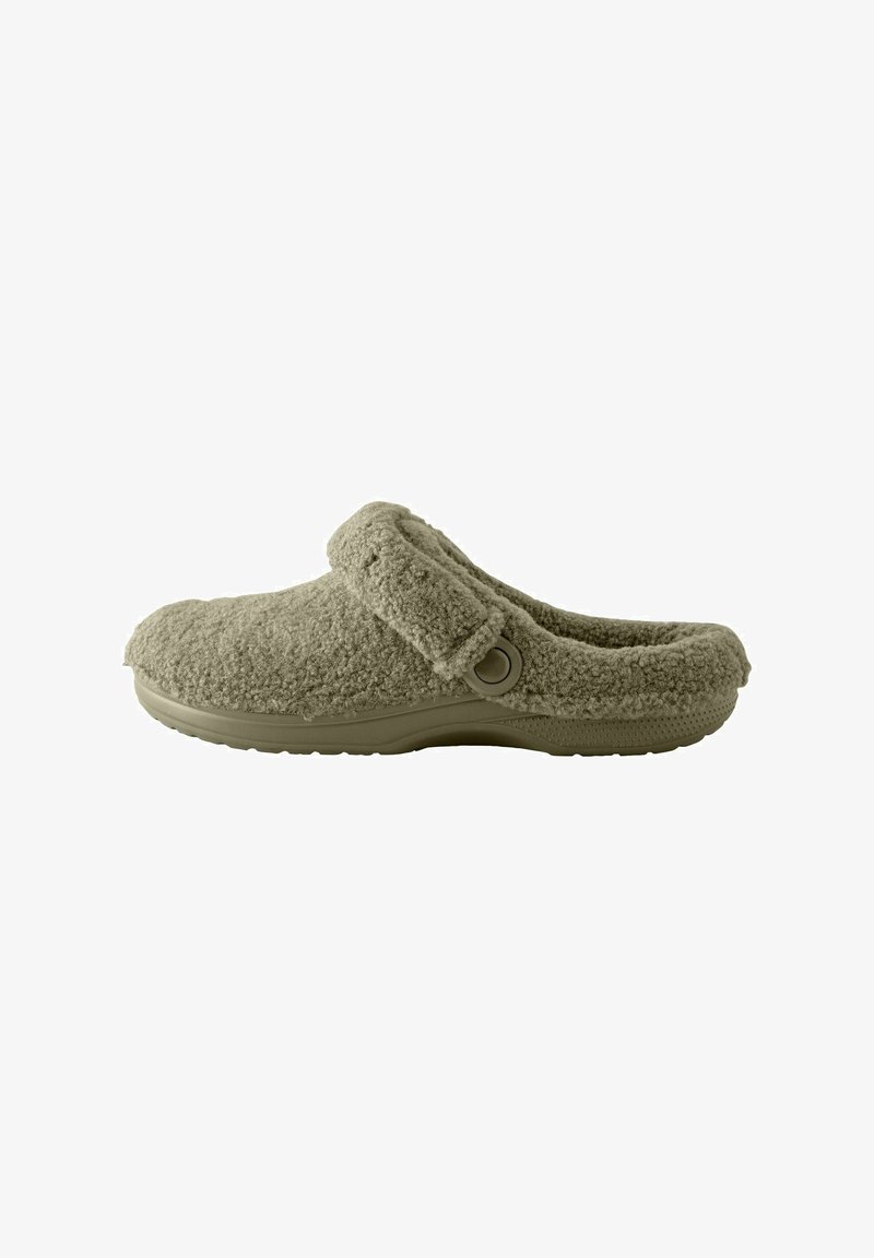 Next REGULAR FIT BORG - Tofflor & inneskor - khaki green