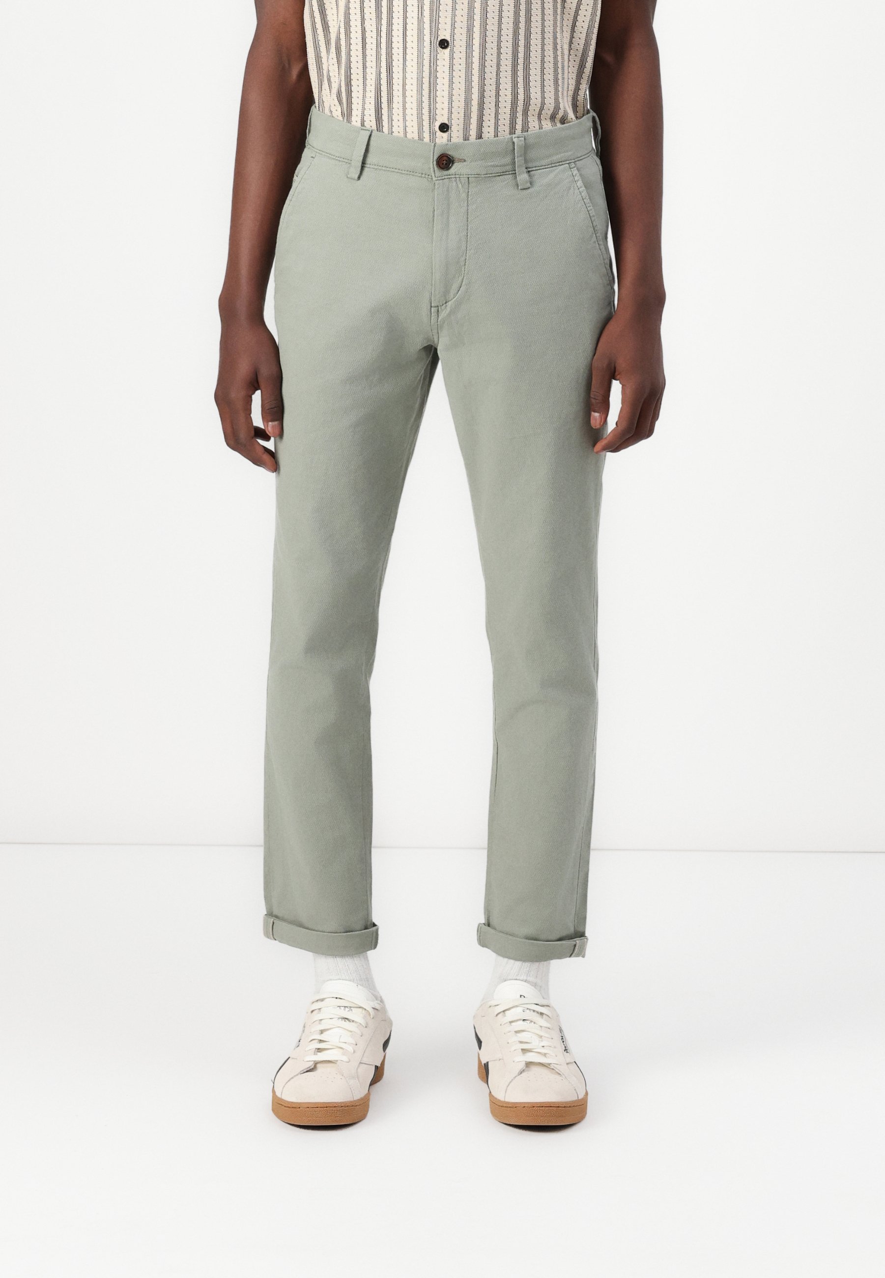Green Chinos Jack And Jones Slim Fit Chinos Men Slim Fit Flat