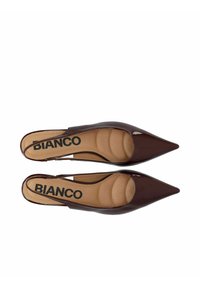 Bianco KRISTIN KITTEN SLINGBACK PATENT - Klassikalised kontsakingad - burgundy