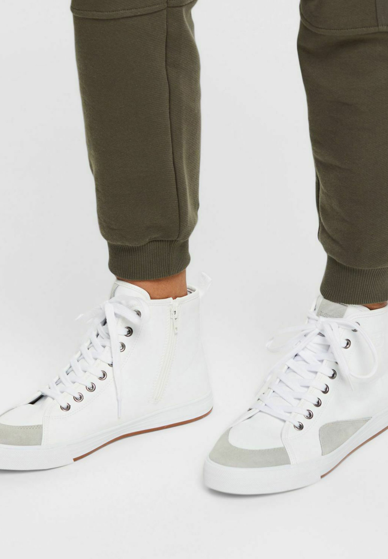 esprit high top trainers