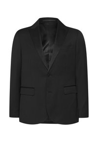 MAGEORGE TUX SATIN TRIMMED BLAZER - Jakkesæt blazere - black