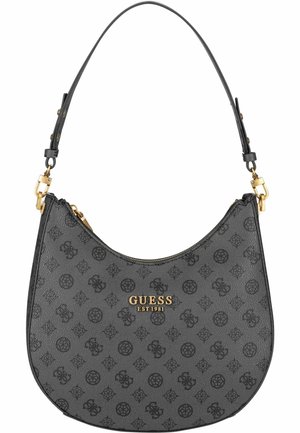 Guess FYNNA HOBO - Sac à main - charcoal logo