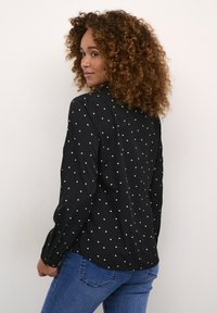 Kaffe SANDY - Camicia - black chalk dot print