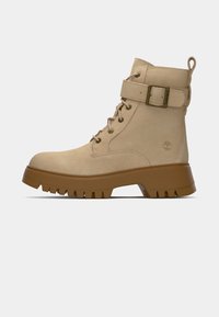 CORA VALLEY - Gležnjarji z vezalkami - light beige