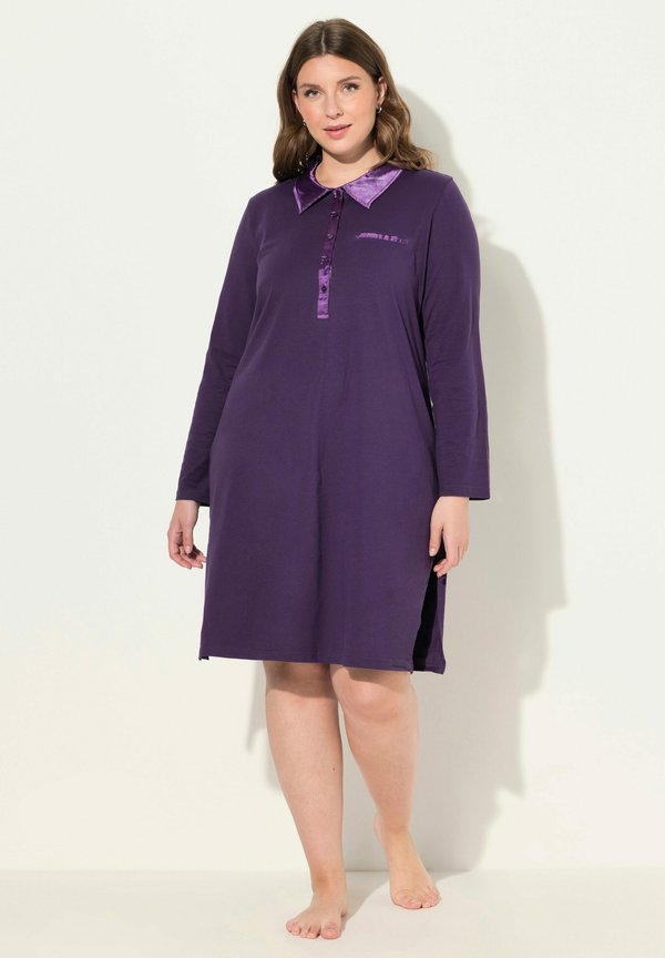 Nachthemd - aubergine