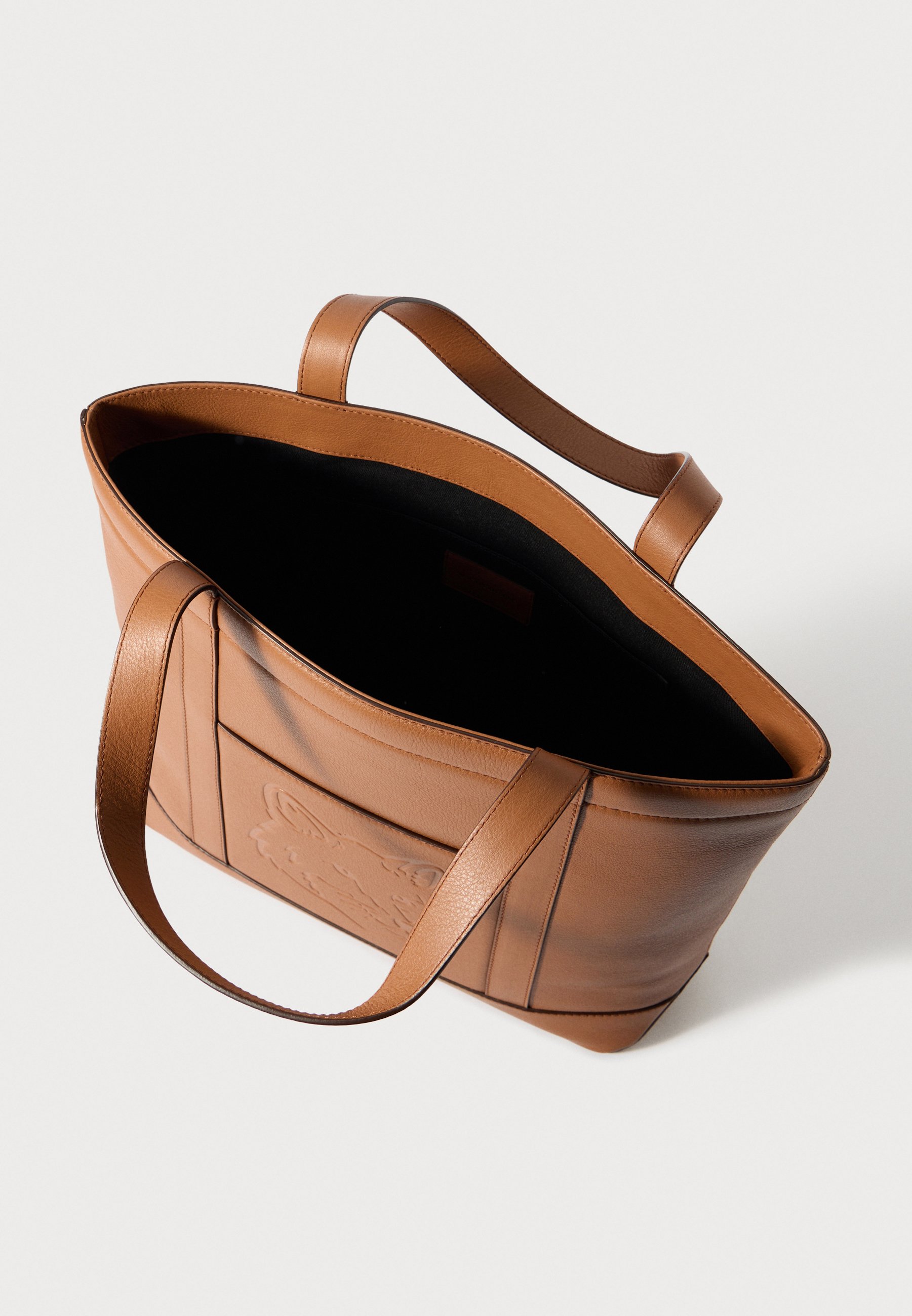 Maison Kitsuné FOX HEAD MEDIUM TOTE - Tote bag - brown - Zalando.co.uk