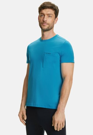 FALKE T-Shirt basic - ocean