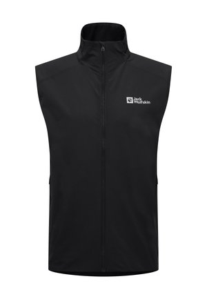 Jack Wolfskin, PRELIGHT STRIDE VEST M - Waistcoat - black