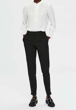 Selected Pantalon classique - black