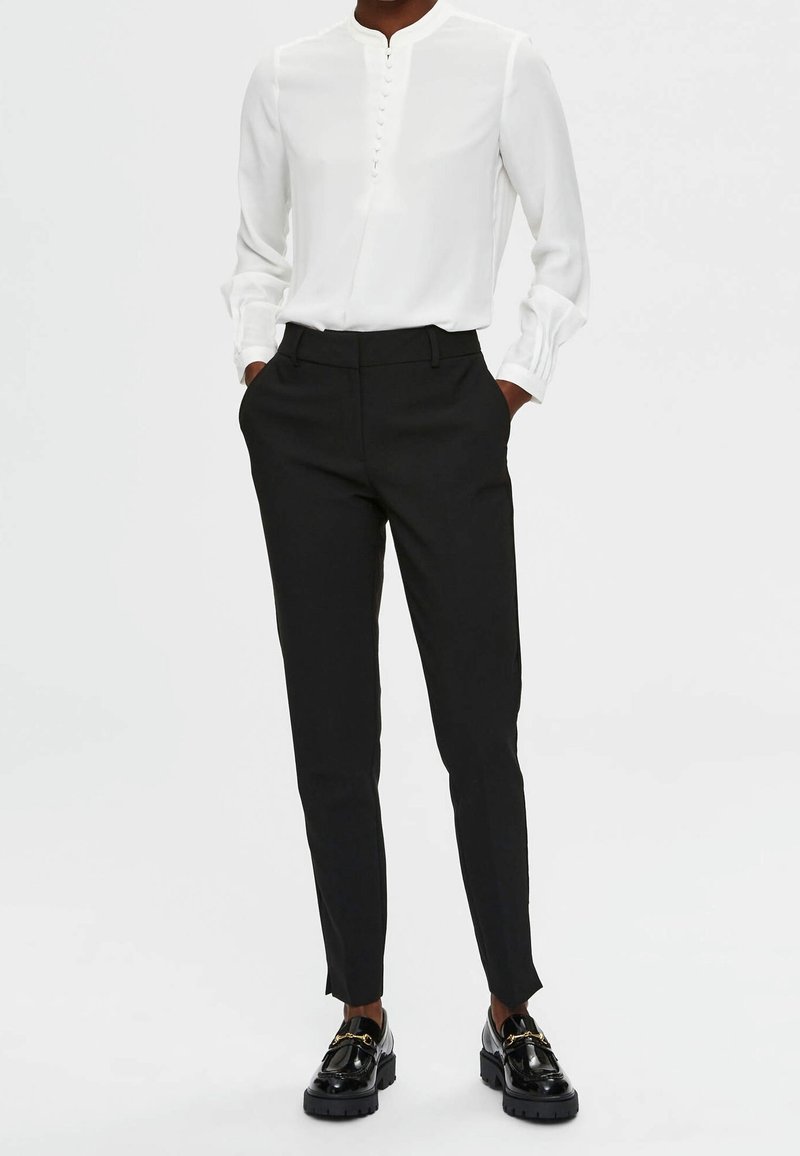Selected Pantalon classique - black