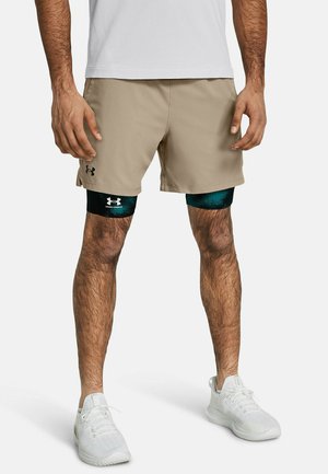 Under Armour VANISH WOVEN - Pantaloncini sportivi - timberwolf taupe