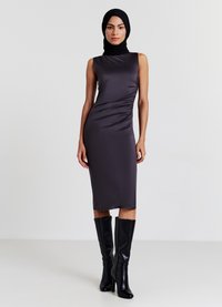 Calliope LUNGO CON ARRICCIO - Maxikleid - grigio scuro