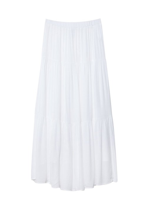 zalando — Stradivarius · PEASANT MIDI SKIRT - Gonna lunga