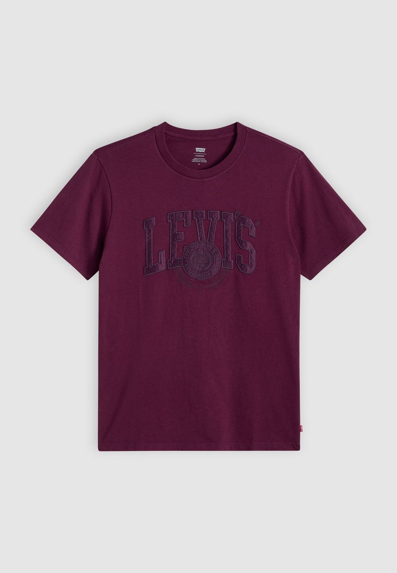 Levi’s® T-shirt print bordeauxrood