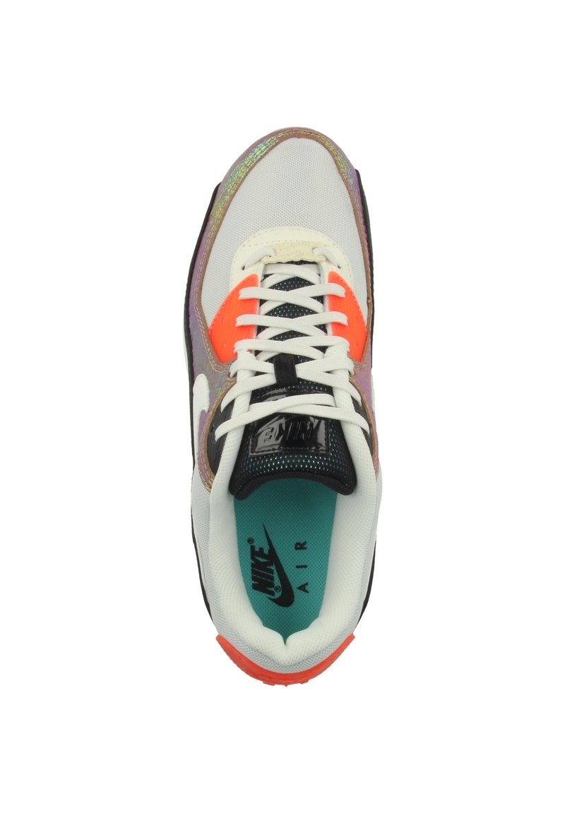 Nike Sportswear Air Max 90 Trainers Light Bone Sail Hyper Crimson Black Multi Coloured Zalando De