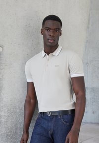 BOSS PADDY - Polo krekls - light beige