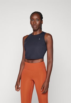 POWER CROPPED - Top - black