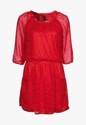 Vero Moda, Robe chemise - red