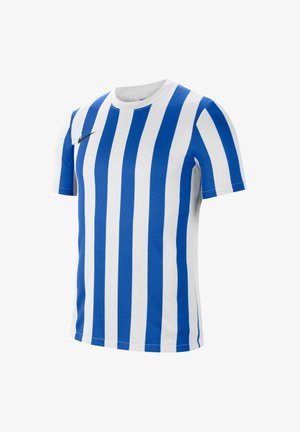 FUSSBALL - Print T-shirt - weissblauschwarz