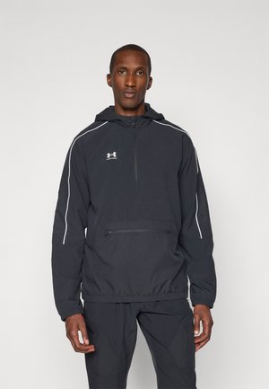Under Armour CHALLENGER WARMUP JACKET - Outdoor jacket - black/white