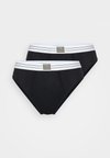 ORIGINAL HIGHWAIST BRIEF 2 PACK - Briefs - black