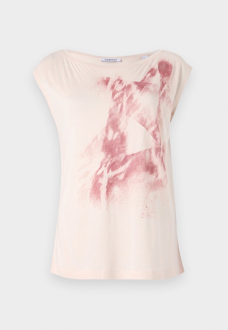 Esprit T-shirt print beige