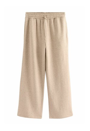 ESSENTIAL WIDE JOGGERS  - Treningo apatinė dalis - new -neutral neppy textured