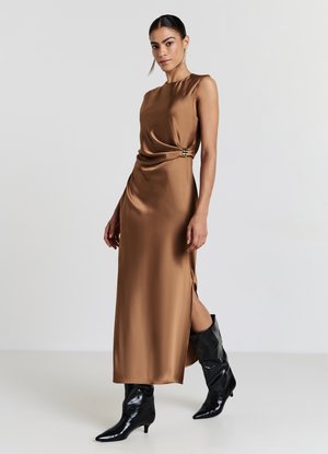 Calliope SIMIL - Vestito lungo - beige scuro