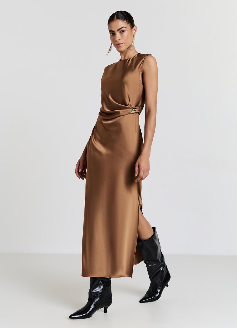 Calliope SIMIL  - Vestito lungo - beige scuro