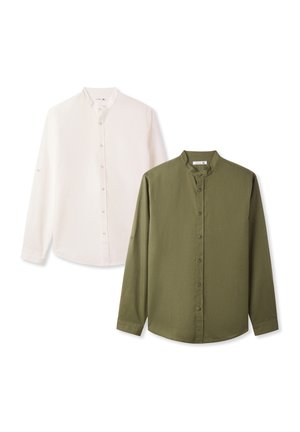 PACK 2 - Camicia - 1x Sage, 1x White
