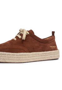 FRED MARTIN COLLECTION MYKONOS - Espadrillas - red brown suede