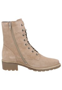 Solidus KINGA - Bottines à lacets - beige