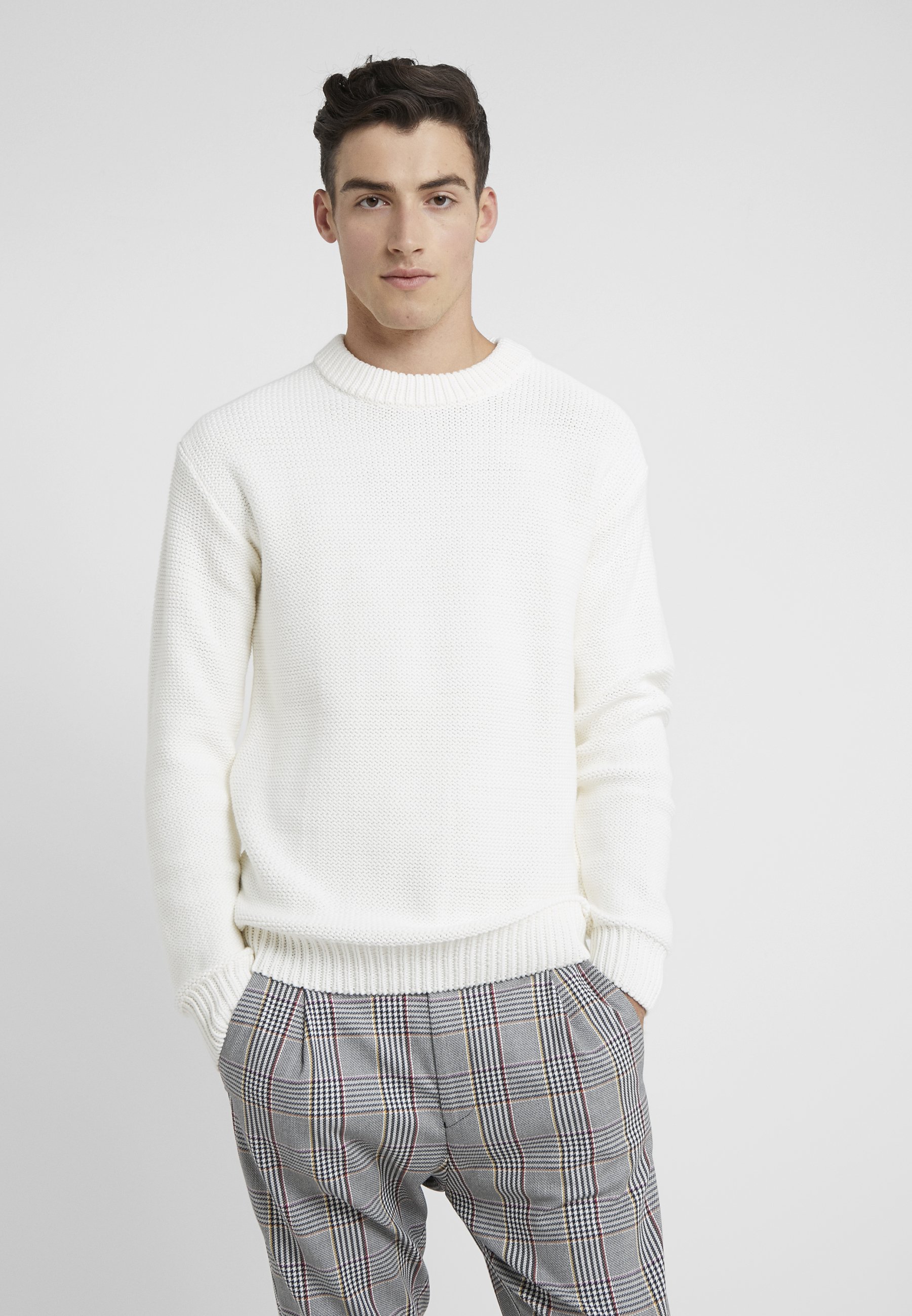 J.LINDEBERG CASWELL TAPE Strikkegenser cloud dacer J.LINDEBERG CASWELL TAPE Strikkegenser cloud dacer