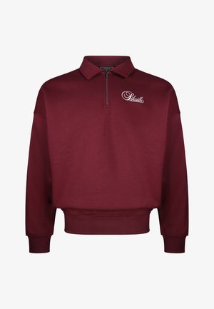 SIKSILK, ESSENTIALS SWEATER - Pusa - burgundy