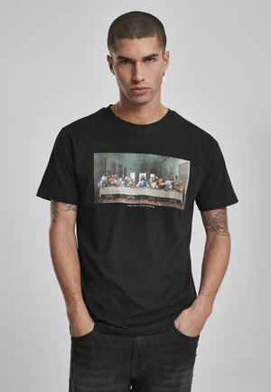 CANT HANG WITH US - Print T-shirt - black