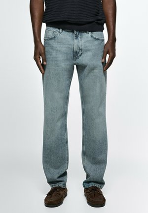 Massimo Dutti, TAPERED FIT JEANS - Jeans a sigaretta - dark blue
